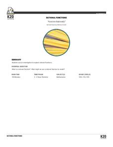 Function Rationally Lesson Plan