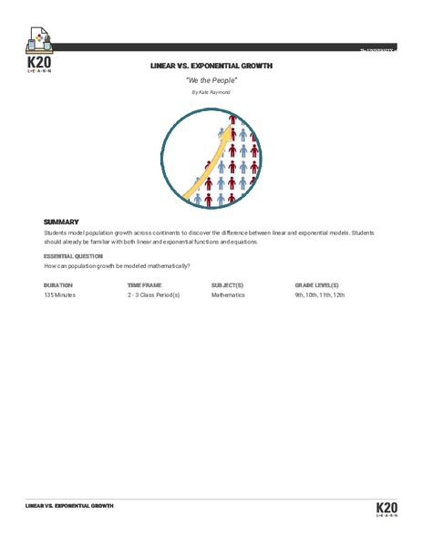 We the People Lesson Plan