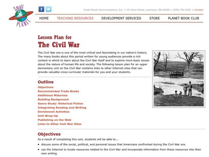 Civil War Lesson Plan
