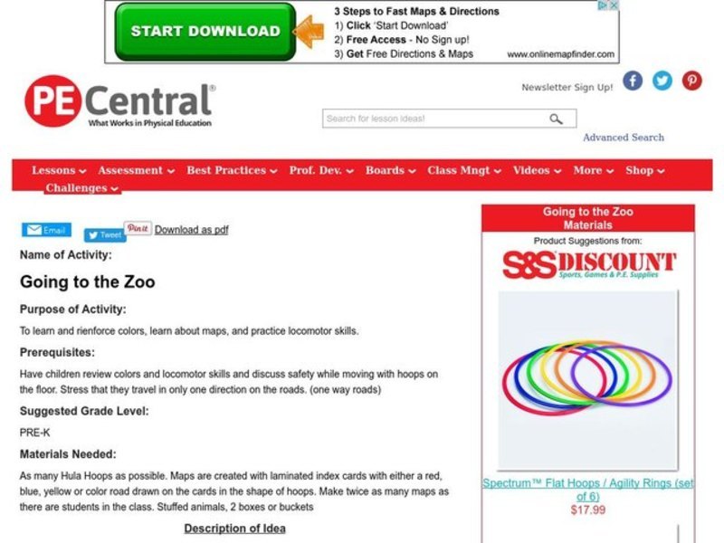 Going to the Zoo Lesson Plan