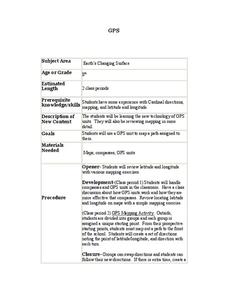 GPS Lesson Plan