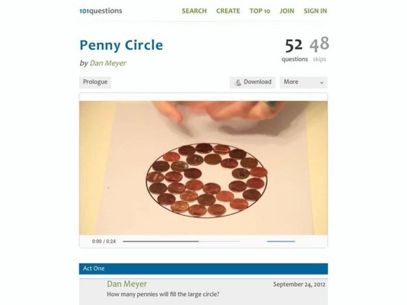 Penny Circle Activity