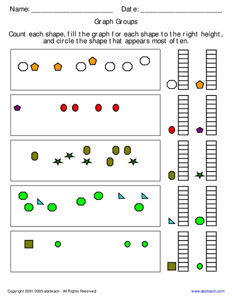 Graph Groups Worksheet