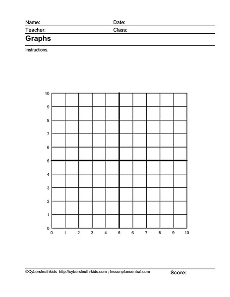 Graph Paper Lesson Plan