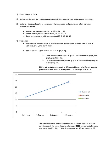 Graphing Data Lesson Plan