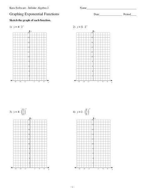 Graphing Exponential Functions Interactive