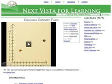 Graphing Ordered Pairs Instructional Video