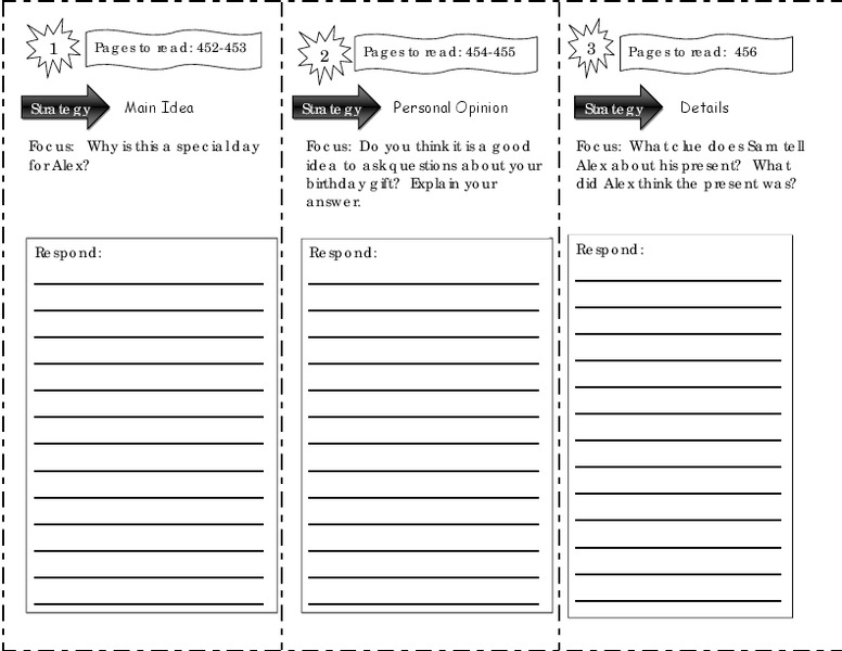 A Birthday Mystery: comprehension skills Worksheet