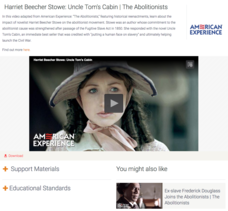 Harriet Beecher Stowe: Uncle Tom's Cabin Instructional Video