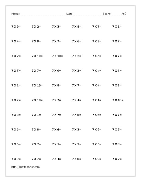 Greatest Common Divisor Worksheet