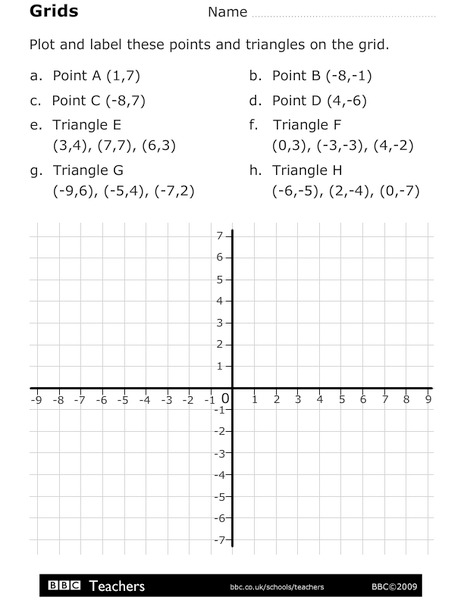 Grids Worksheet