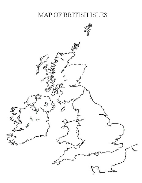 Map of British Isles Lesson Plan