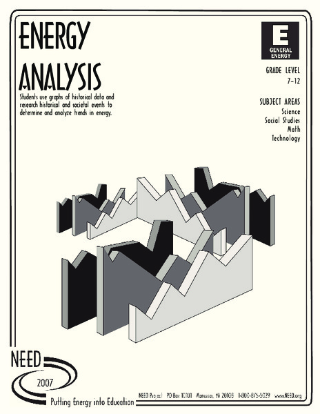 Energy Analysis Lesson Plan