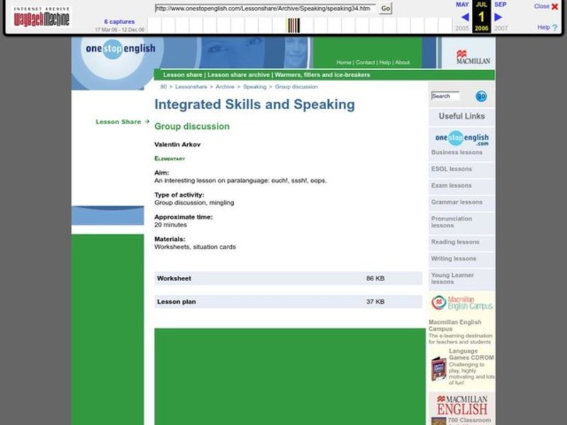 Group Discussion Lesson Plan