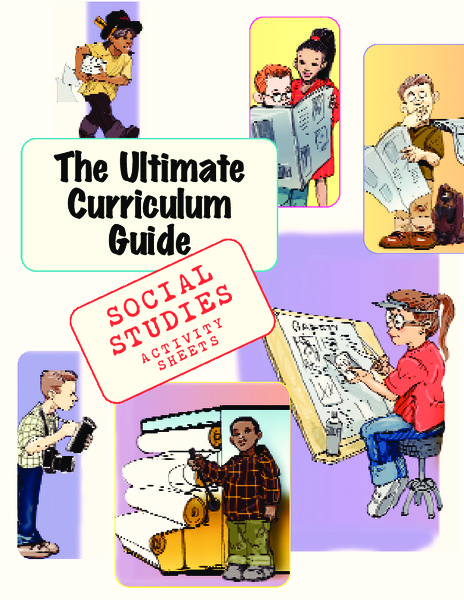 Social Studies Activity Sheets Worksheet