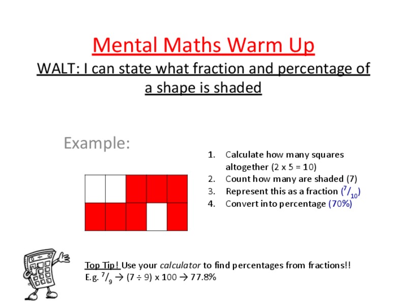 Mental Math Warmup PPT