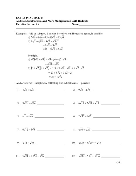 Scientific Notations Worksheet