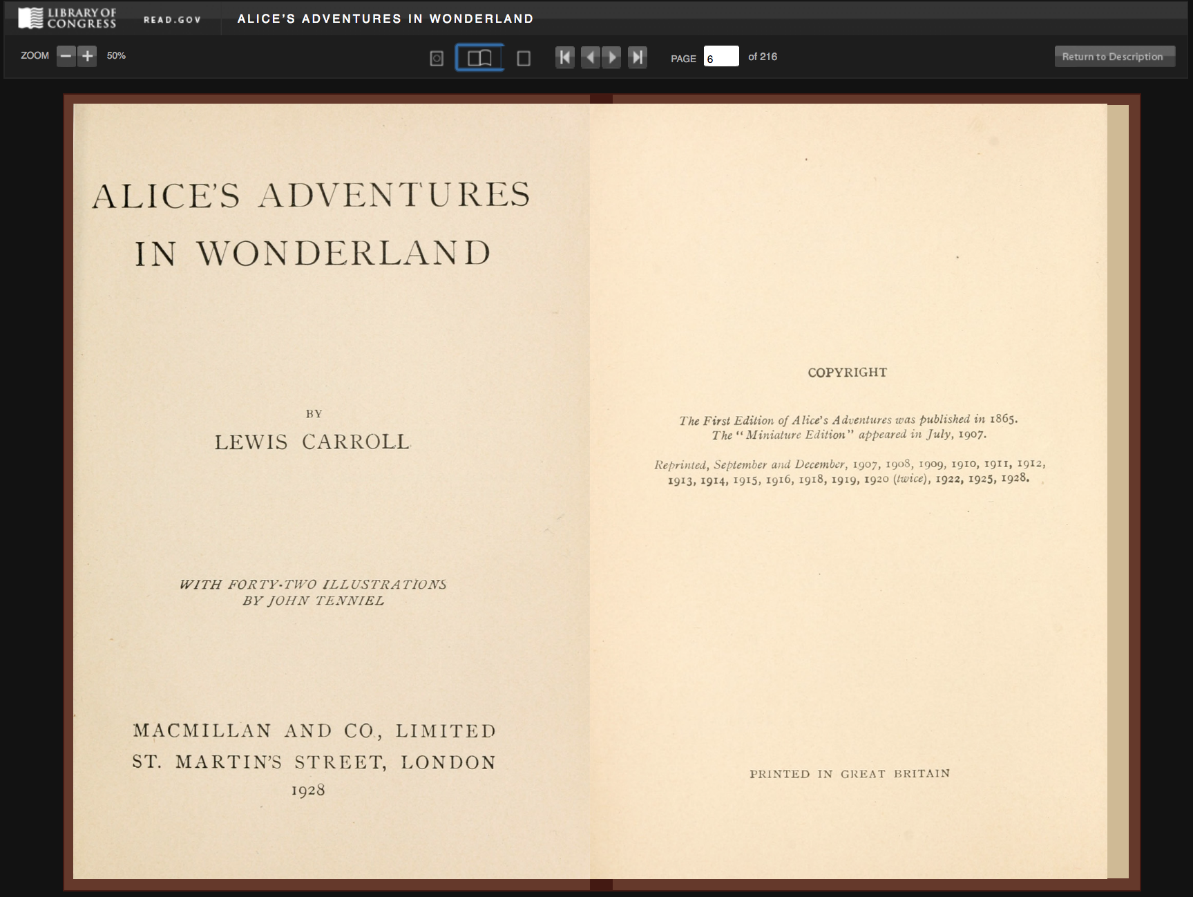 Alice's Adventures in Wonderland eBook