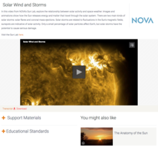 Solar Wind and Storms Instructional Video