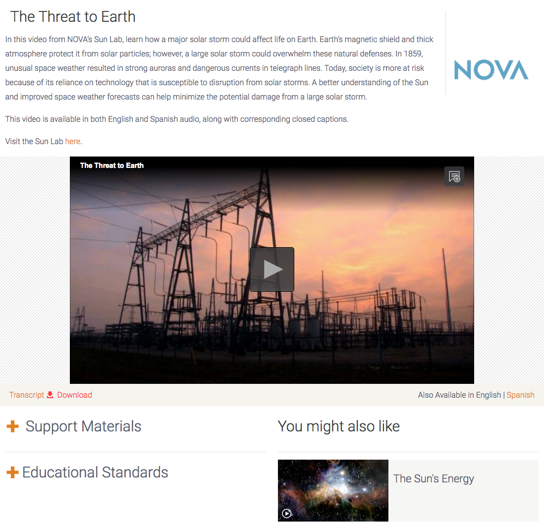 The Threat to Earth Instructional Video