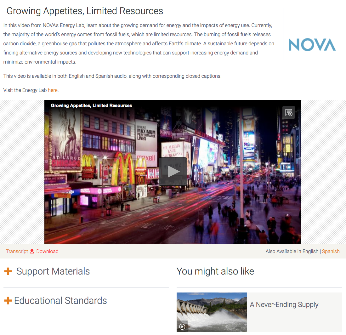 Growing Appetites, Limited Resources Instructional Video