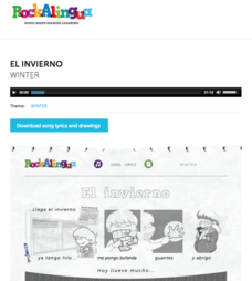 El Invierno (Winter) Audio