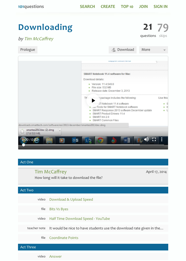 Downloading Activity