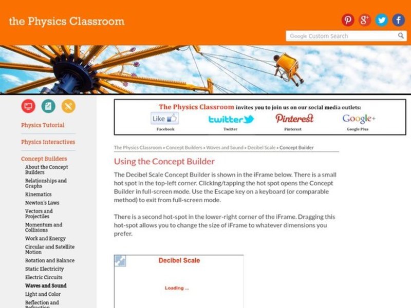 Decibel Scale Interactive
