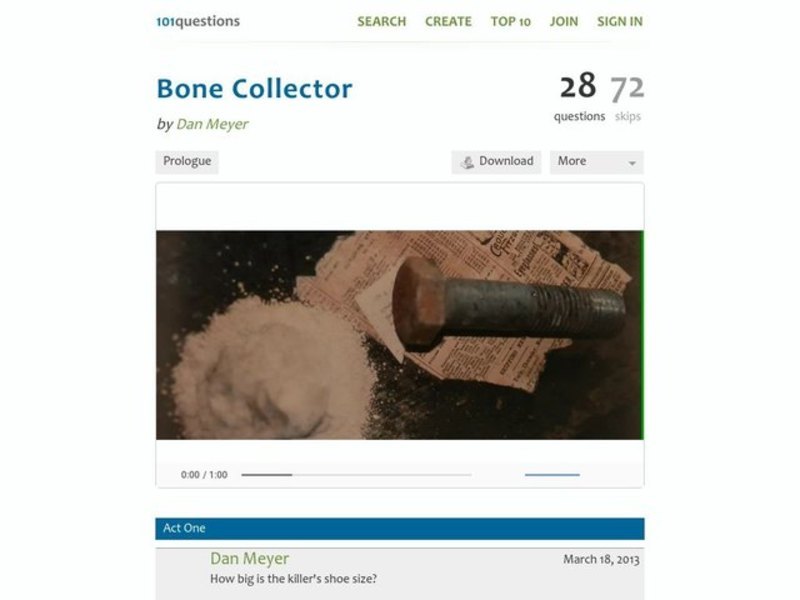 Bone Collector Activity