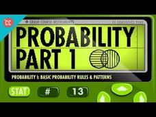Probability Part 1: Rules and Patterns: Crash Course Statistics #13 Instructional Video