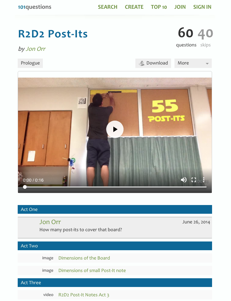 R2D2 Post-Its Activity