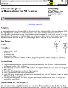 A Thaumatrope for All Reasons Lesson Plan