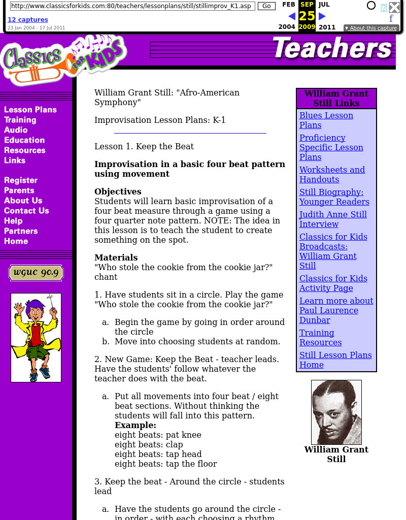 William Grant Still: "Afro-American Symphony" Lesson Plan