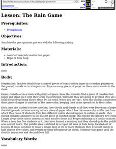 The Rain Game Lesson Plan