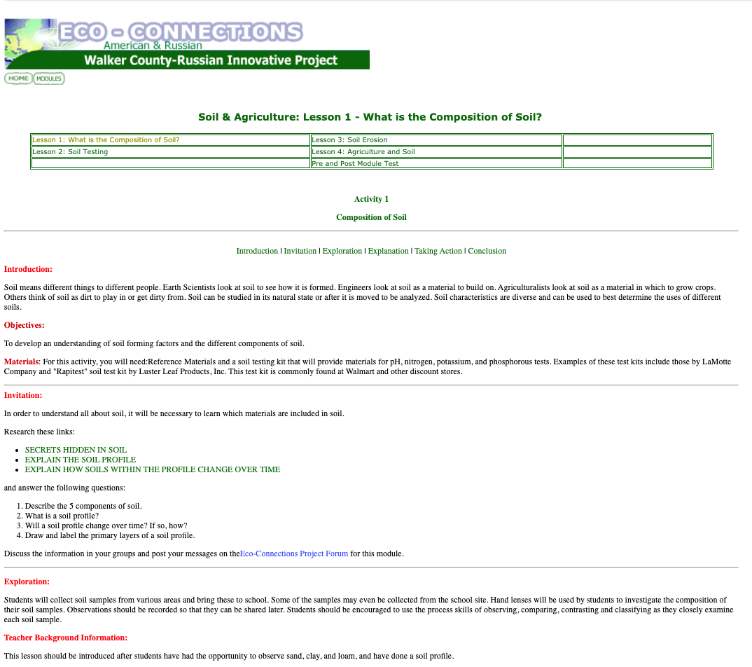 What is the Composition of Soil? Lesson Plan