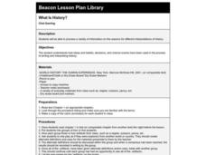 What Is History? Lesson Plan