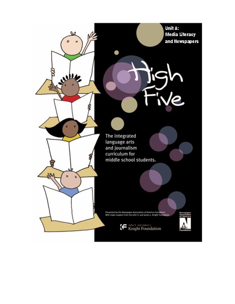 High Five: Media Literacy and Newspapers Unit Plan