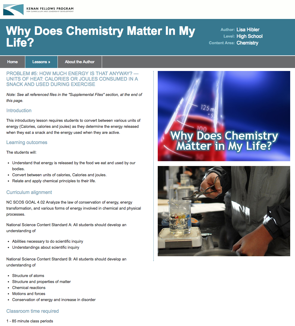 How Much Energy Is That Anyway? Lesson Plan