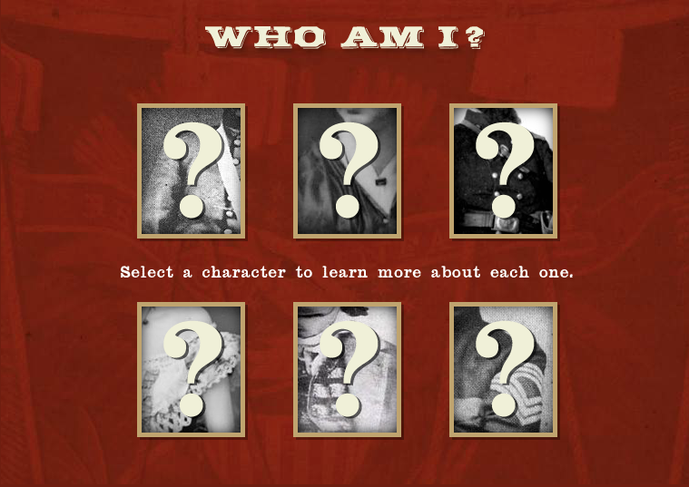 Who Am I?: A History Mystery Interactive