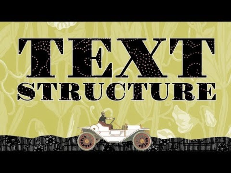 The 5 Types of Text Structure Instructional Video