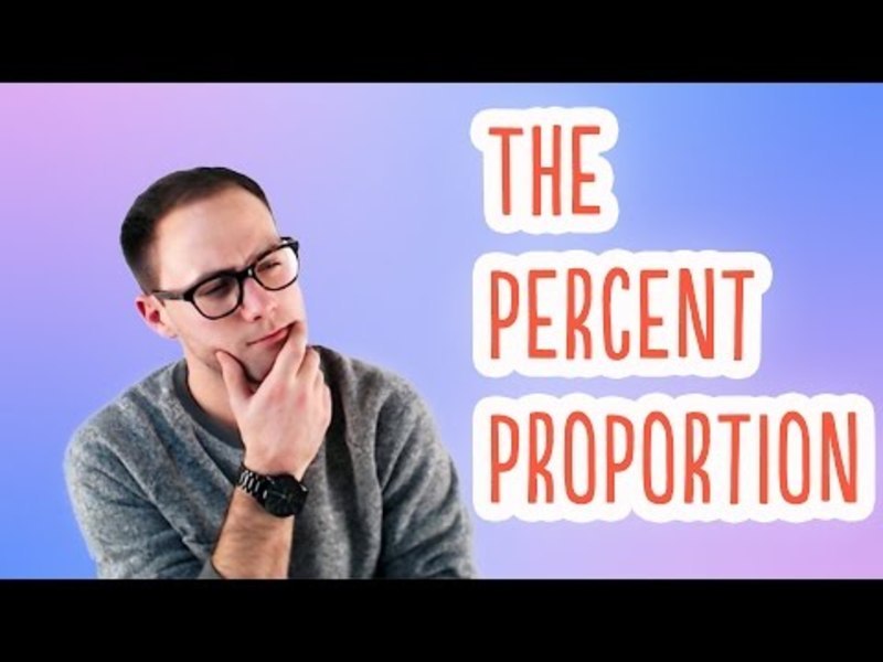 Percent Proportion Instructional Video