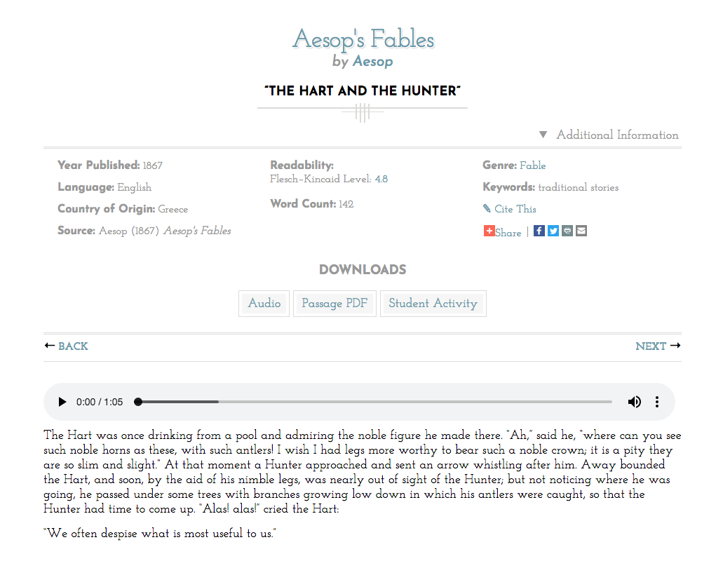 The Hart and the Hunter Audio