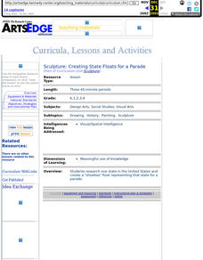 Sculpture: Creating State Floats for a Parade Lesson Plan