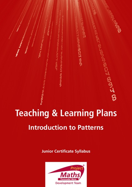 Introduction to Patterns Lesson Plan