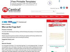 Who Let the Frogs Out? Lesson Plan
