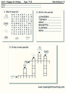 Happy Birthday Lesson Plan