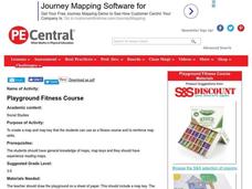 Playground Fitness Course Lesson Plan