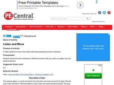 Listen and Move Lesson Plan