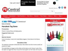 Hanukkah Tag Game Lesson Plan