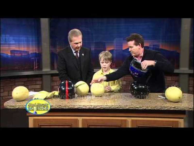 Helmet Safety - Cool Science Fair Project Instructional Video